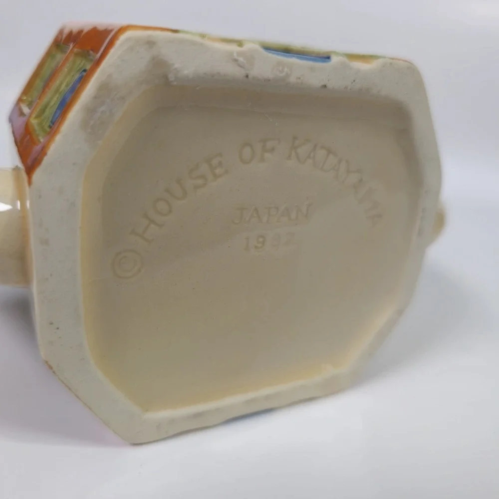 1982 House of Katayama Set Of 3 New Mini Teapots, Creamer, Japan Mini House